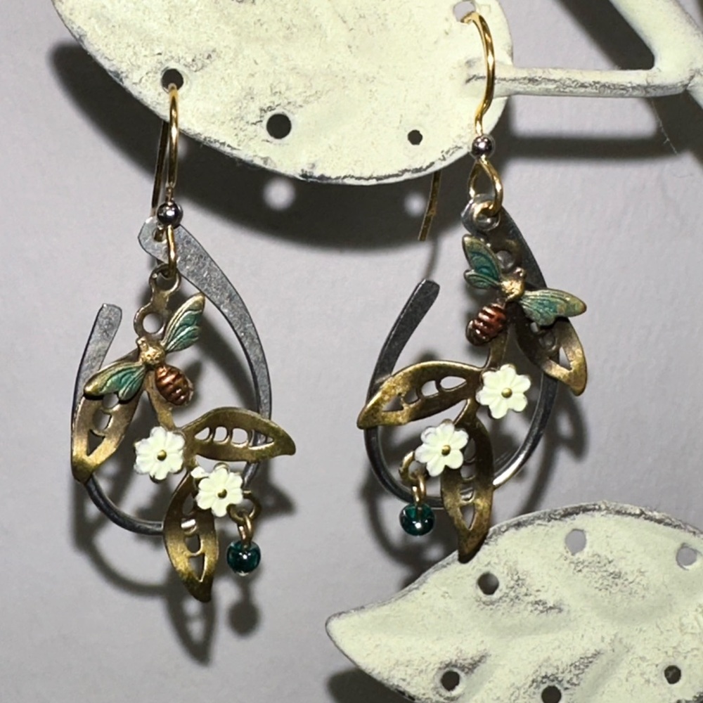 Silver Forest Earrings